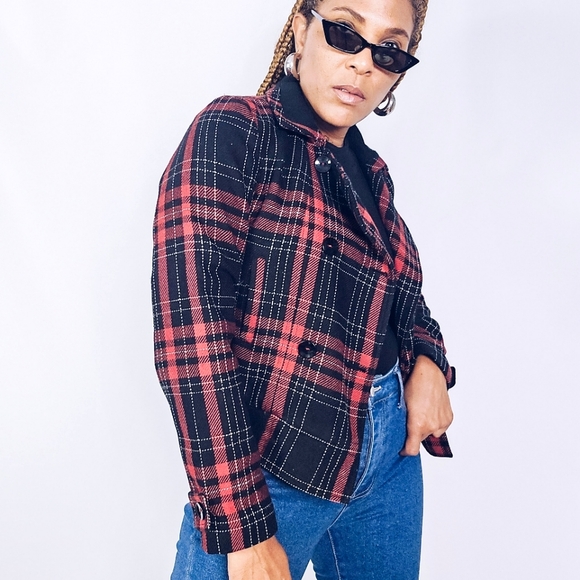 Express Plaid Jacket - Picture 3 of 9